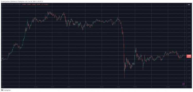 由於現(xiàn)貨比特幣 ETF 被拒絕，加密貨幣市場每天損失 100B 美元（市場觀察）