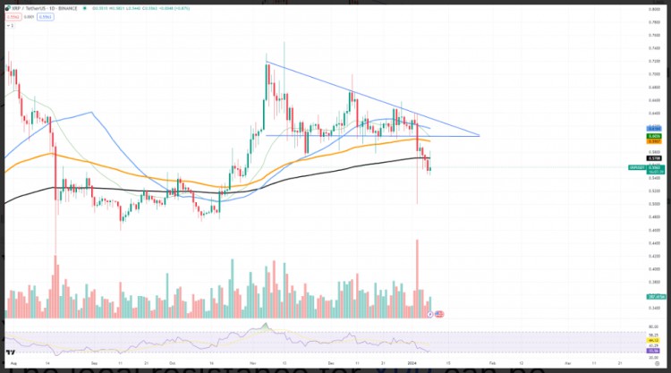 XRP價(jià)格模式預(yù)示著逆轉(zhuǎn)原因如下