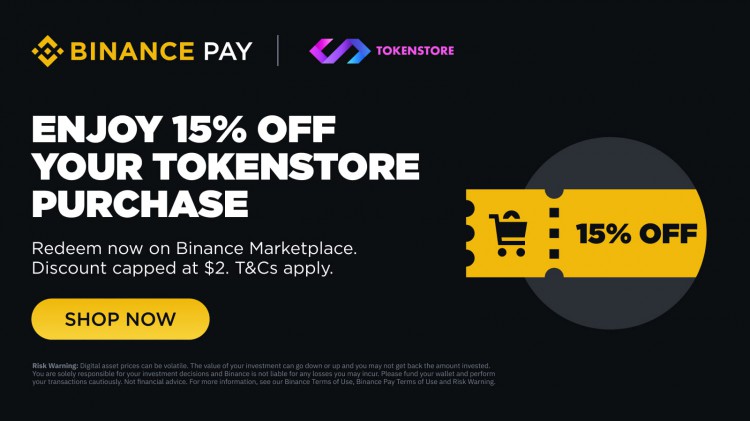 Binance Pay：透過 Binance Marketplace 下次 Tokenstore 購