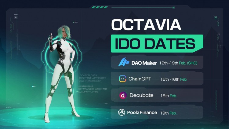 OCTAVIA代幣IDO發布重磅陣容